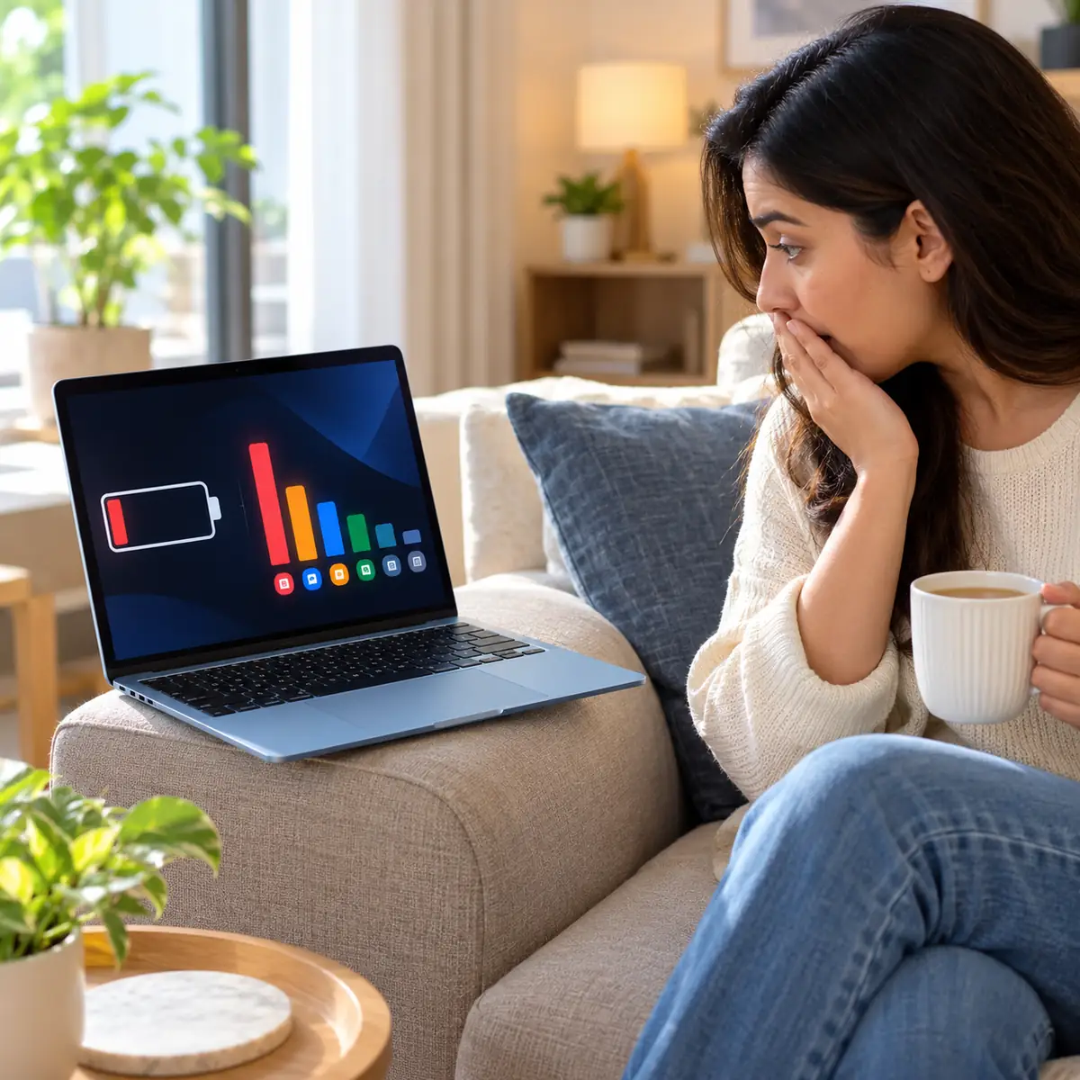 New MacBook Air M4 owner surprised by an almost empty battery and one app using most of the energy