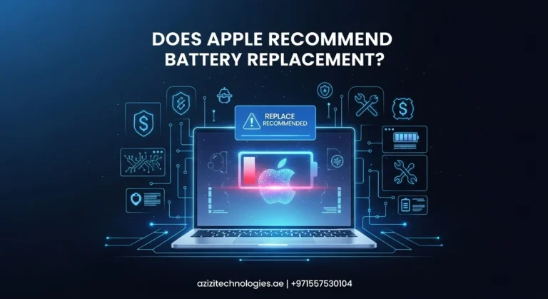 Does Apple Recommend Battery Replacement?