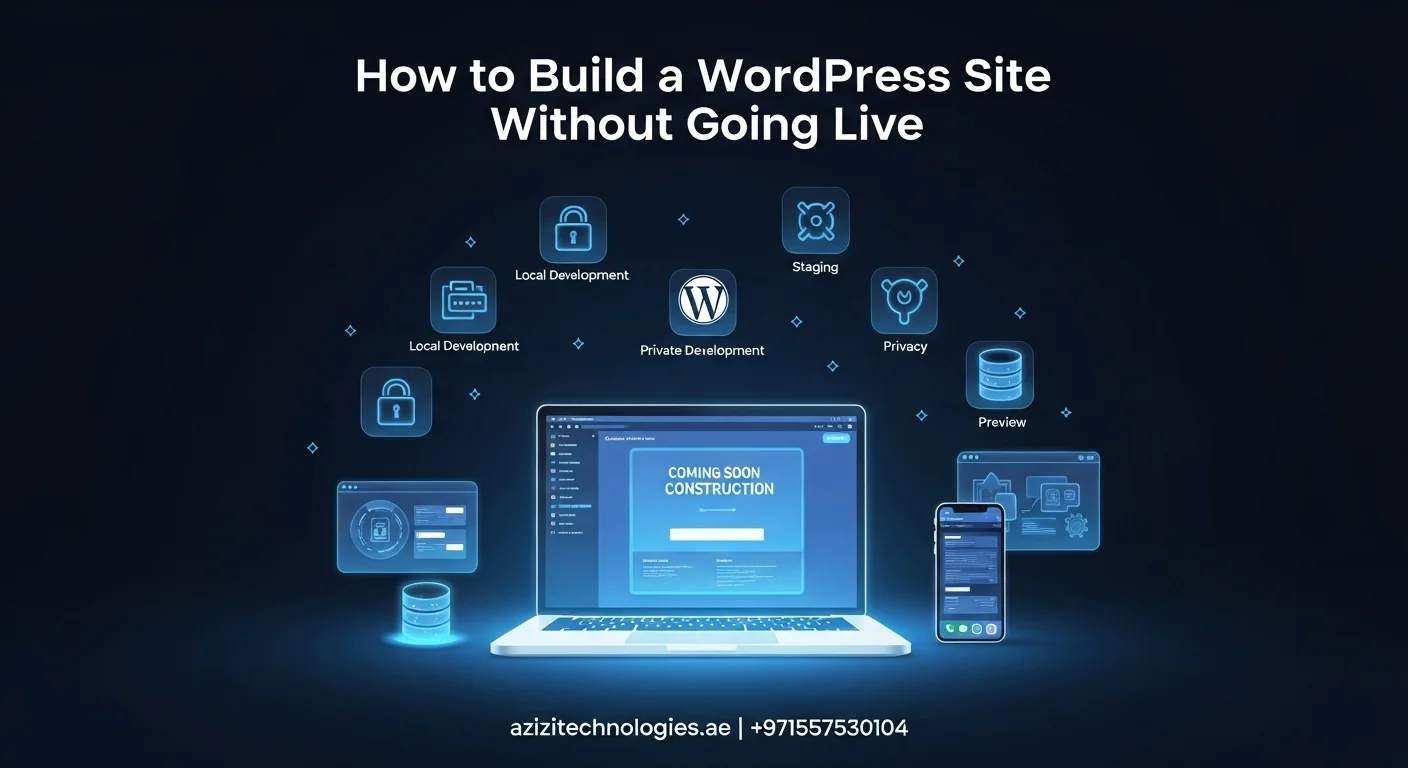 How to Build a WordPress Site Without Going Live