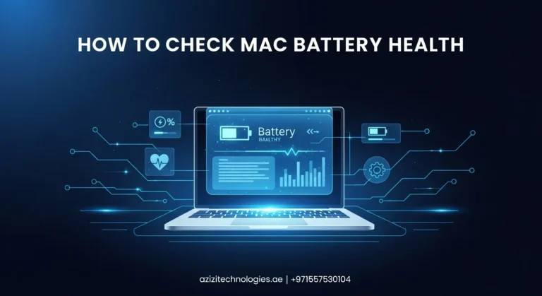 How to Check Mac Battery Health