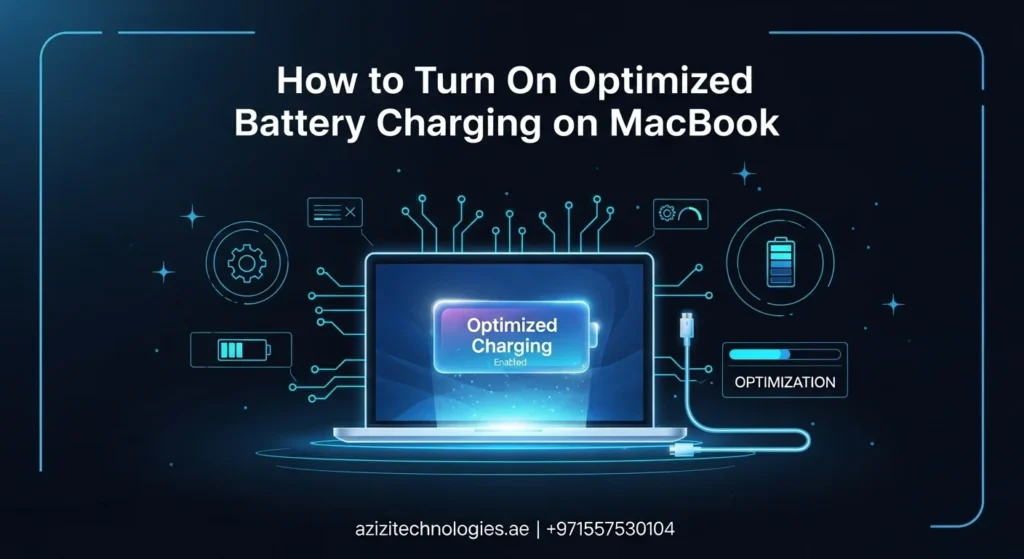 How to Turn On Optimized Battery Charging on MacBook (Dubai User Guide)