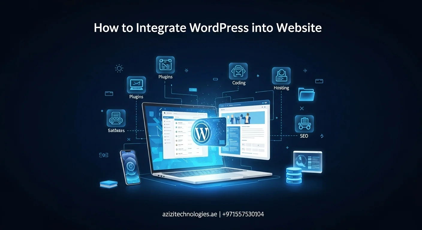 How to integrate wordpress into website