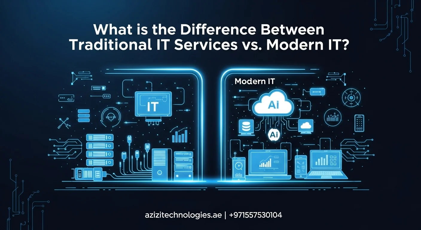 What is the Difference Between Traditional IT Services vs. Modern IT?