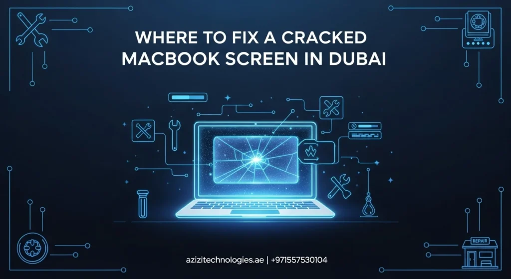 Where to Fix a Cracked MacBook Screen in Dubai