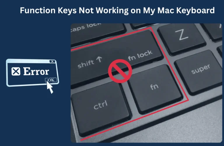 Why Are the Function Keys Not Working on My Mac Keyboard