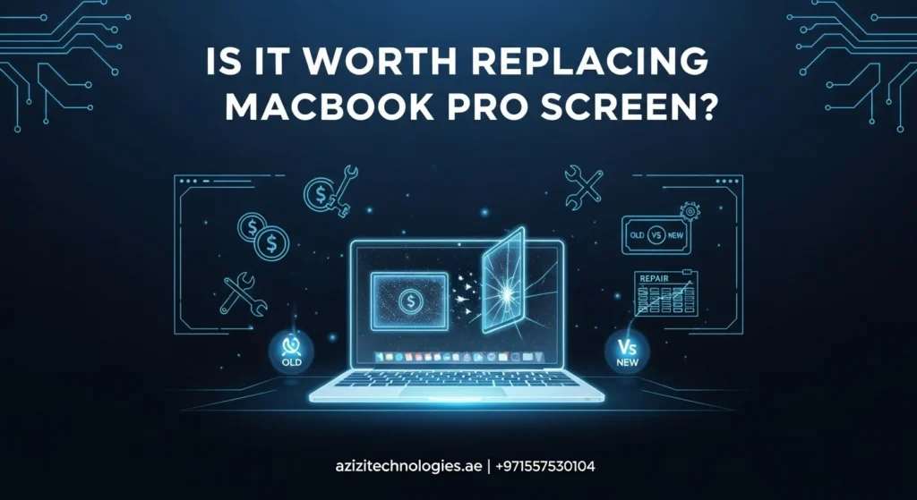 is it worth replacing macbook pro screen