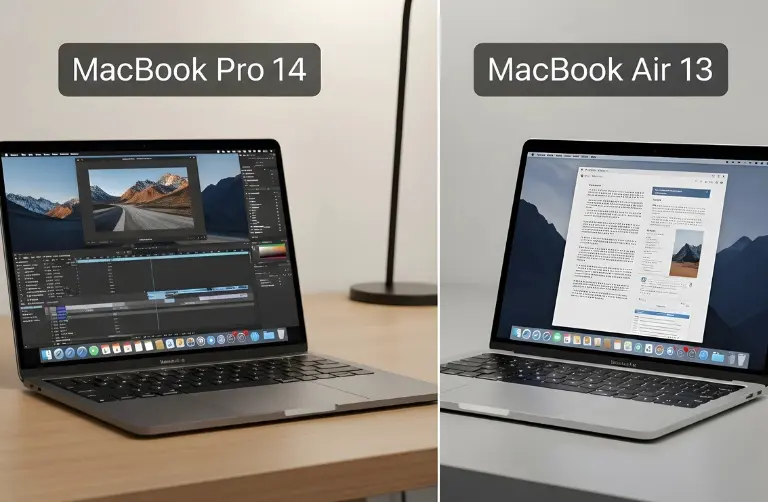 Choosing Between MacBook Pro 14 and MacBook Air 13