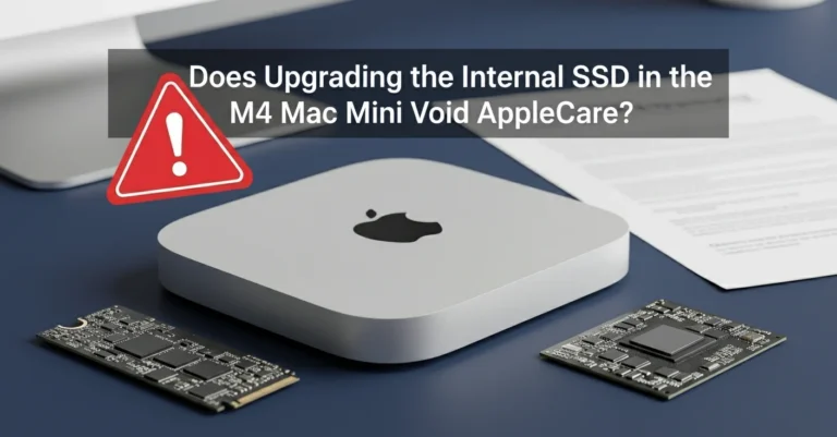 Does Upgrading the Internal SSD in the M4 Mac Mini Void AppleCare