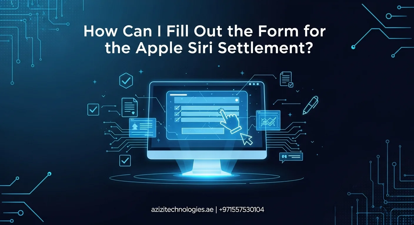 How Can I Fill Out the Form for the Apple Siri Settlement?