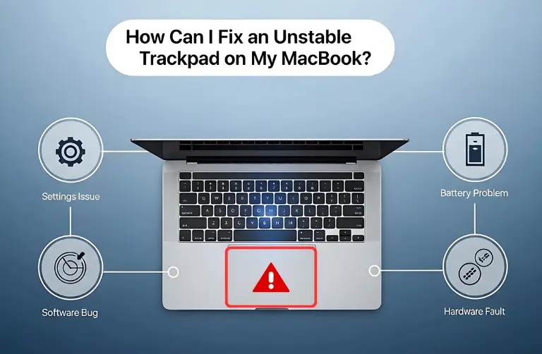 How Can I Fix an Unstable Trackpad on My MacBook