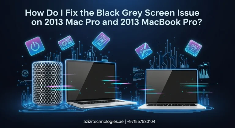How Do I Fix the Black_Grey Screen Issue on the 2013 Mac Pro and 2013 MacBook Pro_