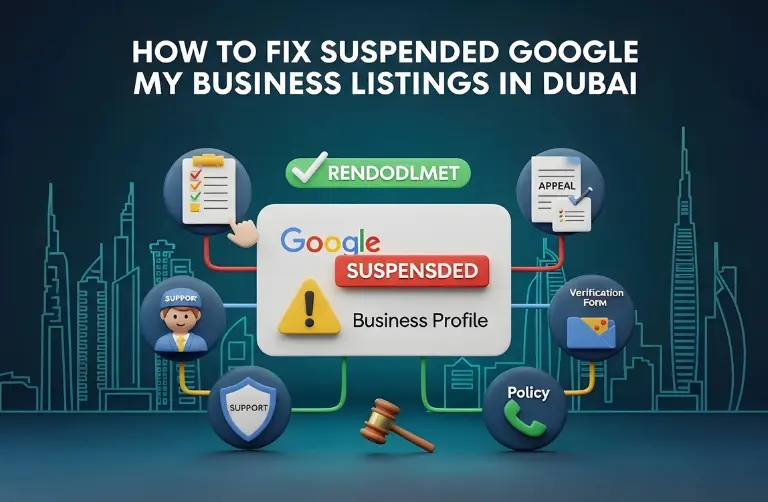 How to Fix Suspended Google My Business Listings in Dubai