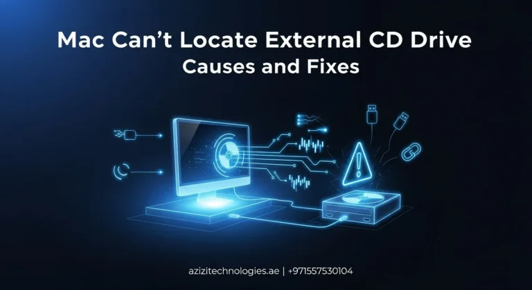 Mac Can’t Locate External CD Drive – Causes and Fixes