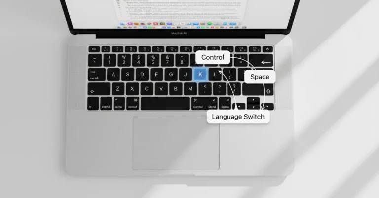 MacBook Air Language Keyboard