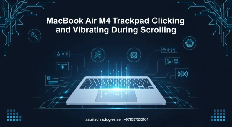 MacBook Air M4 Trackpad Clicking and Vibrating During Scrolling