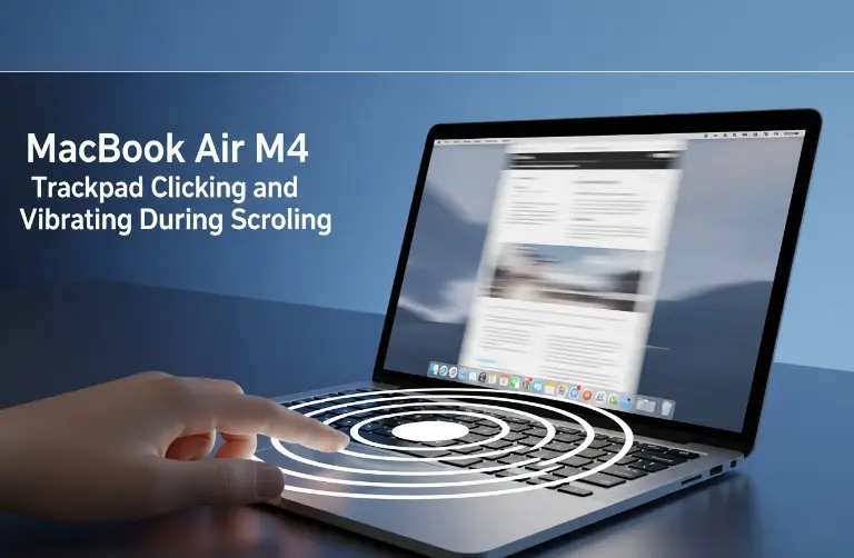MacBook Air M4 Trackpad Clicking and Vibrating During Scrolling