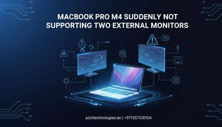 MacBook Pro M4 Suddenly Not Supporting Two External Monitors