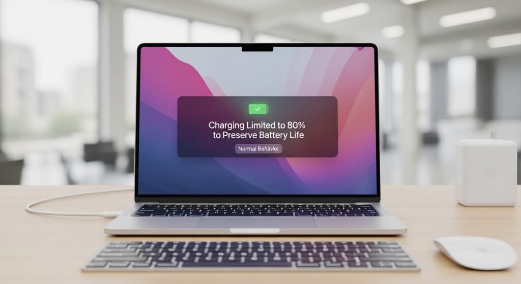 My MacBook Air is Not Charging Past 80%