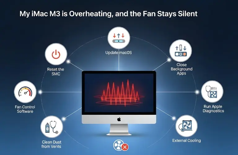 My iMac M3 Overheating and Fan Stays Silent Fix