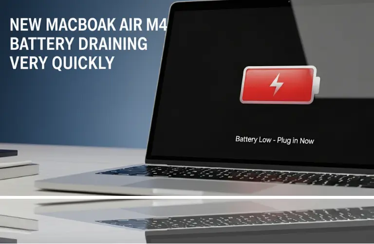 New MacBook Air M4 Battery Draining Very Quickly