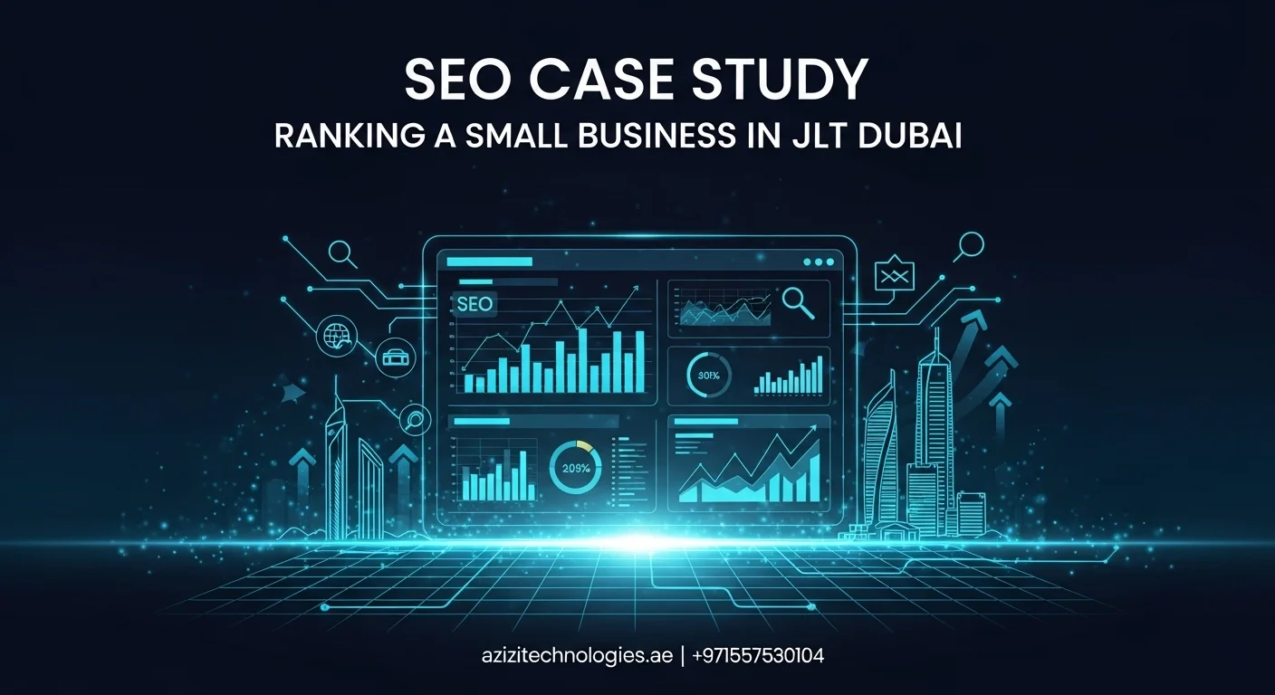 SEO Case Study Ranking a Small Business in JLT Dubai