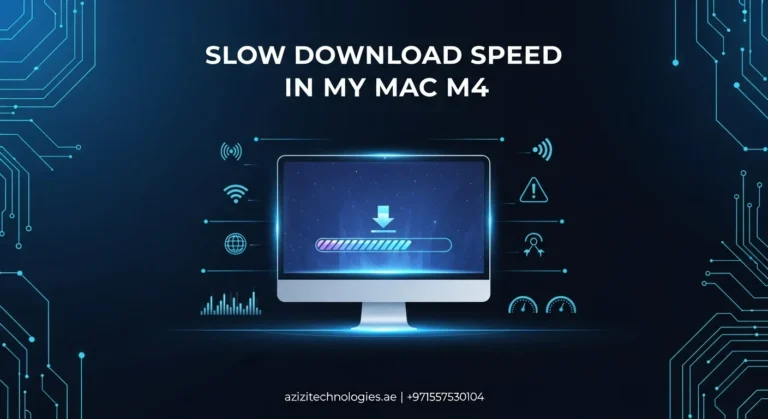 Slow Download Speed in My Mac M4