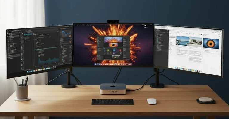Three Monitors in Extend Mode with 2024 M4 Mac Mini
