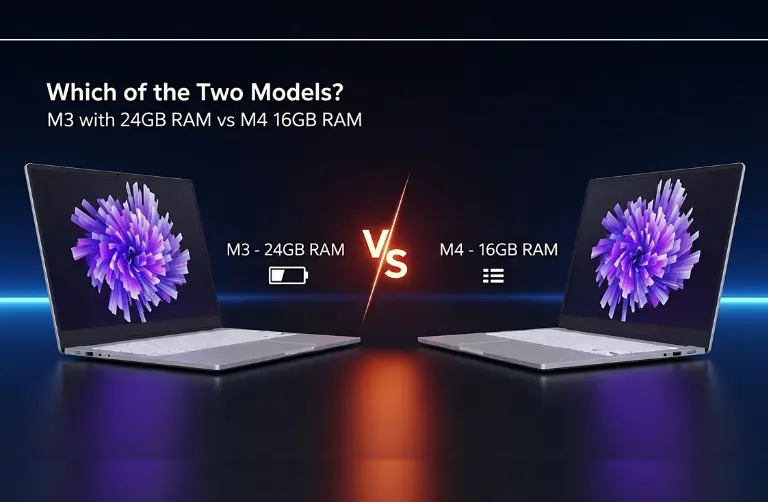MacBook M3 24GB RAM vs M4 16GB RAM Which to Choose