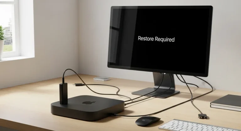 How Do I Recover a Bricked M4 Mac Mini After Using "Erase All Content and Settings"?