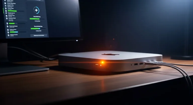 My Mac mini M4 Pro is Blinking Orange Light During Migration.