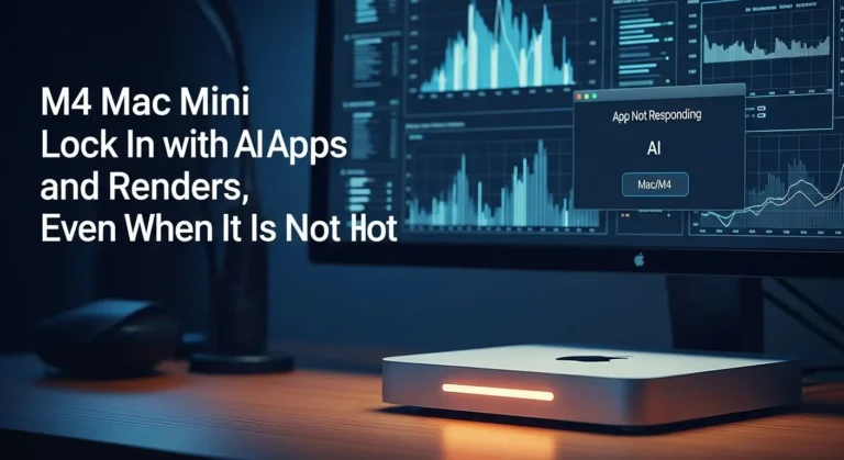 Why Does My M4 Mac Mini Lock In with AI Apps and Renders, Even When It Is Not Hot?