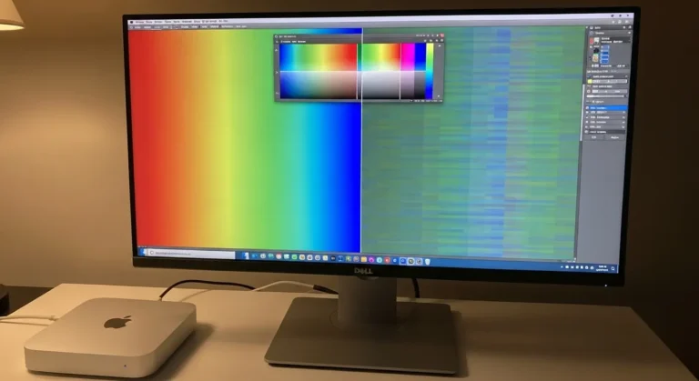 Mac Mini M4 24GB and Dell DEU2724DE Monitor Color Contrast Issues