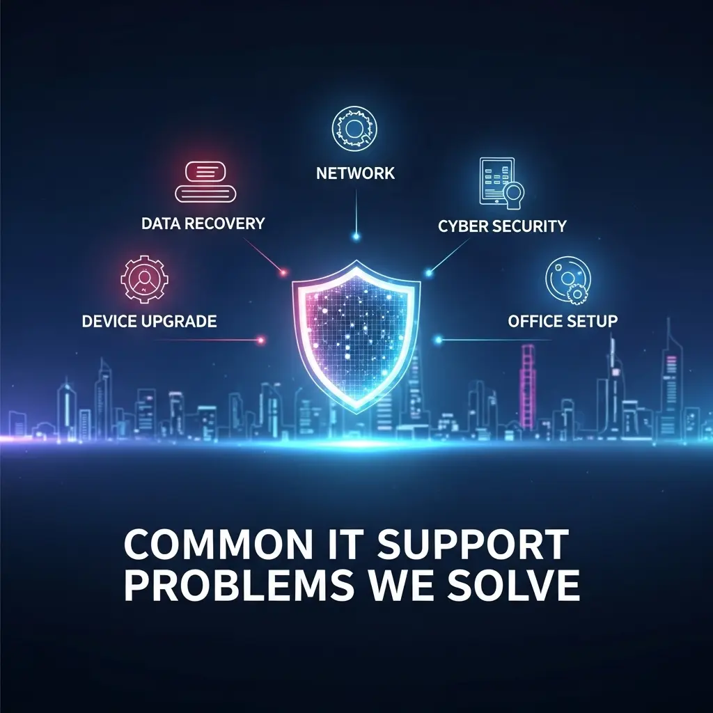 Common IT Support Problems We Solve