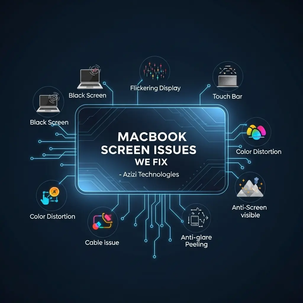 Common MacBook Screen Issues We Fix