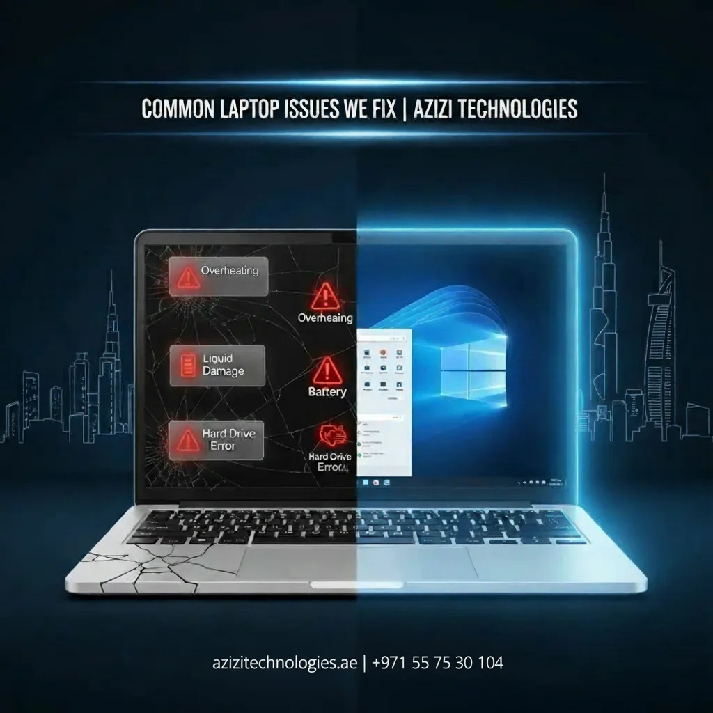 Common Laptop Issues We Fix