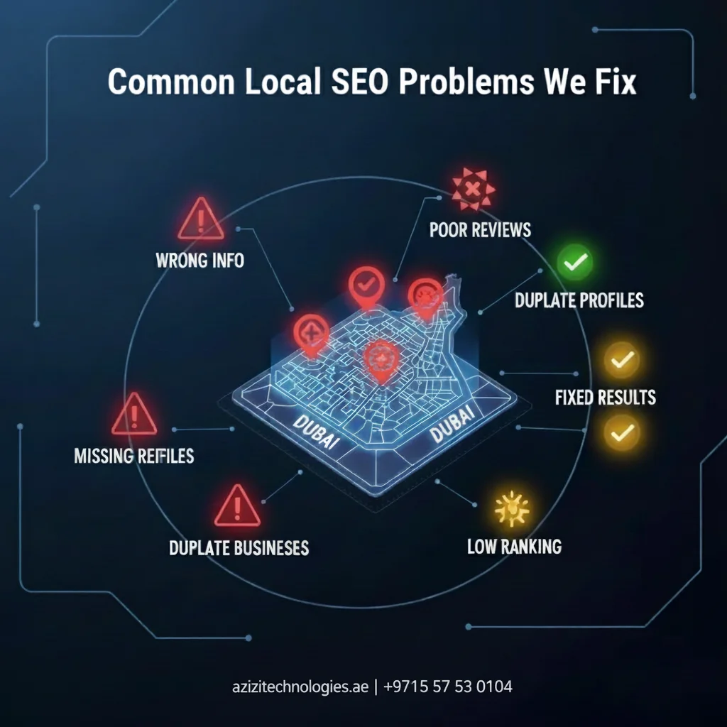 Common Local SEO Problems We Fix