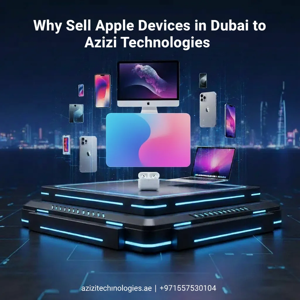 Why Sell Apple Devices in Dubai to Azizi Technologies?